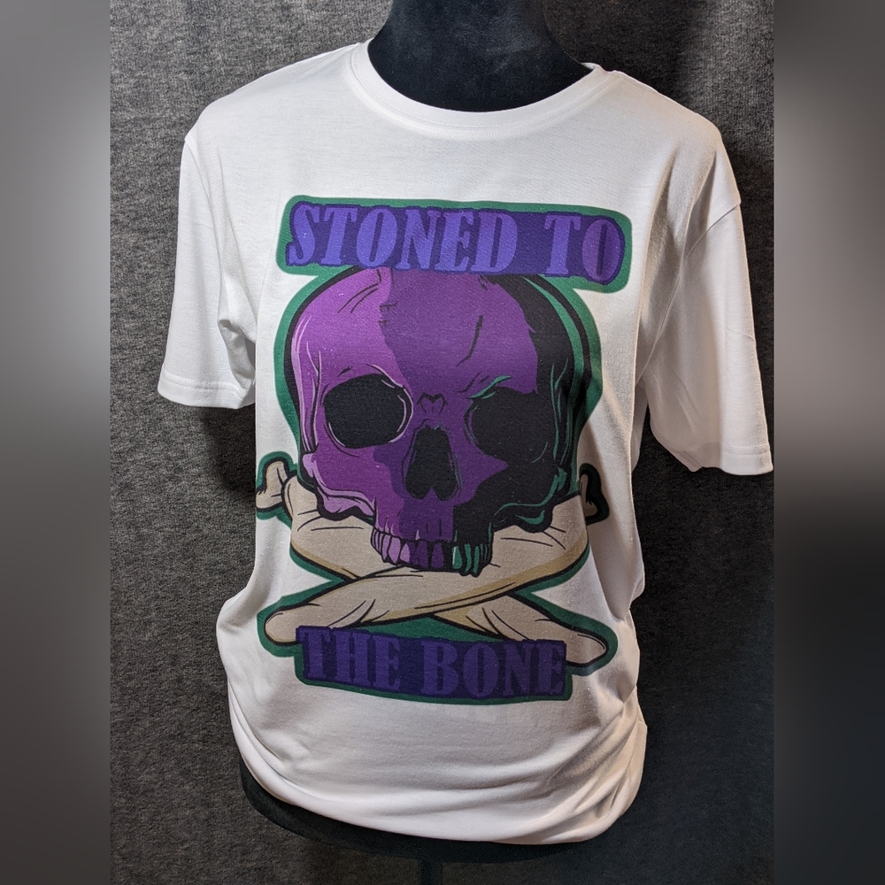 Stoned To The Bone Handcrafted Cannabis 420 Unisex Shirt